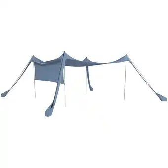Netto Marken-Discount Outsunny Campingzelt Polyammoniak, Stahl Angebot