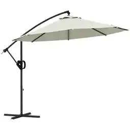 Netto Marken-Discount Outsunny Ampelschirm Metall, Polyester Angebot