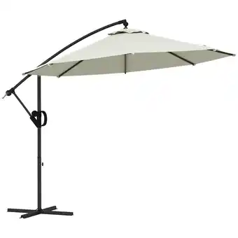 Netto Marken-Discount Outsunny Ampelschirm Metall, Polyester Angebot