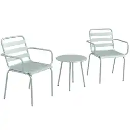 Netto Marken-Discount Outsunny Bistroset Stahl Angebot