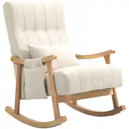 Netto Marken-Discount HOMCOM Schaukelstuhl Polyester Angebot