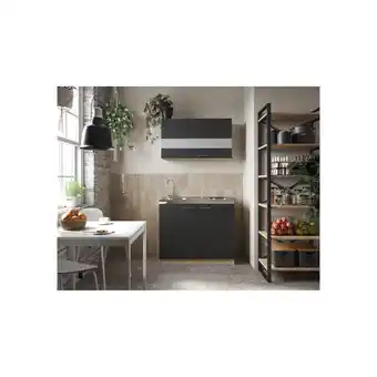 Netto Marken-Discount Respekta Merle Küchenmöbel - Set 3 - versch. Ausführungen - schwarz Angebot
