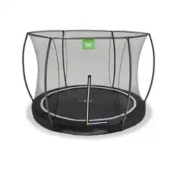 Netto Marken-Discount EXIT Black Edition Bodentrampolin ø305cm - schwarz Angebot