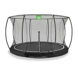 Netto Marken-Discount EXIT Black Edition Bodentrampolin ø366cm - schwarz Angebot