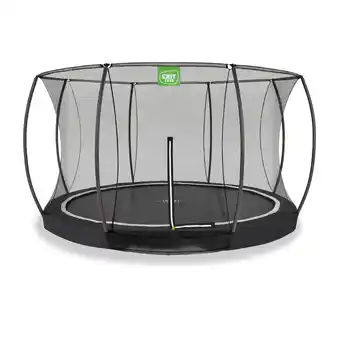 Netto Marken-Discount EXIT Black Edition Bodentrampolin ø366cm - schwarz Angebot