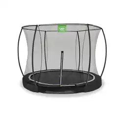 Netto Marken-Discount EXIT Black Edition Bodentrampolin ø244cm - schwarz Angebot