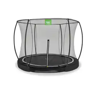 Netto Marken-Discount EXIT Black Edition Bodentrampolin ø244cm - schwarz Angebot