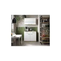 Netto Marken-Discount Respekta Ergänzungset ca. B 100 cm Holz/Glastüren- versch. Ausführungen-weiß Angebot