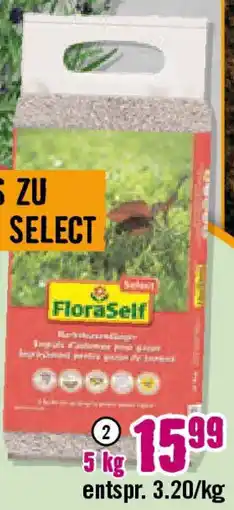 Hornbach FloraSelf Herbstrasendünger Angebot