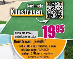 Hornbach Kunstrasen „Sevilla" Angebot