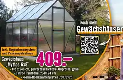Hornbach Gewächshaus ,,Mythos 6x8" Angebot