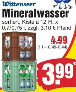 Edeka Wittenseer Mineralwasser Angebot