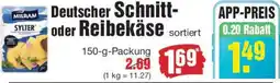 Edeka Milram Deutscher Schnitt- oder Reibekäse Angebot