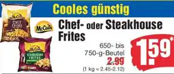 Edeka McCain Chef- oder Steakhouse Frites Angebot