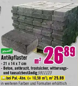Hornbach Lusit Antikpflaster Angebot