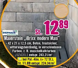 Hornbach DIEPHAUS Mauerstein iBrixx modern Maxi Angebot