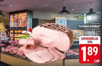 Edeka Zimmermann Farmland-Schinken Angebot