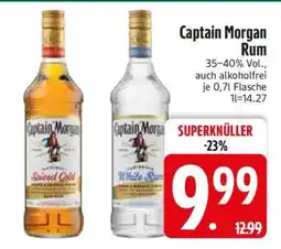 Edeka Captain Morgan Rum Angebot
