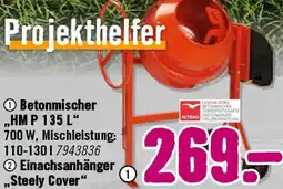 Hornbach Betonmischer ,,HM P 135 L" Angebot