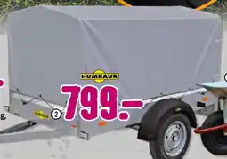 Hornbach HUMBAUR Einachsanhänger ,,Steely Cover" Angebot