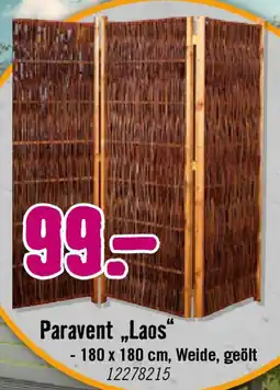 Hornbach Paravent „Laos“ Angebot