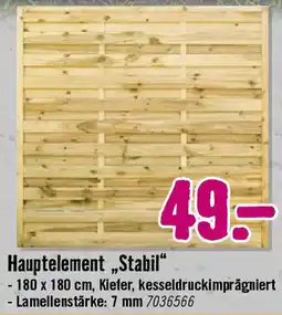 Hornbach Hauptelement „Stabil“ Angebot