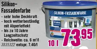 Hornbach Silikon Fassadenfarbe Angebot