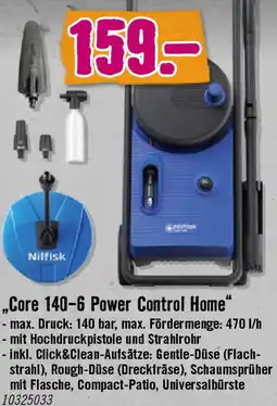 Hornbach NILFISK Hochdruckreiniger „Core 140-6 Power Control Home" Angebot