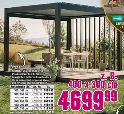Hornbach Pergola Angebot