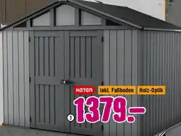 Hornbach Keter Kunststoff-Gartenhaus „Stronghold" Angebot