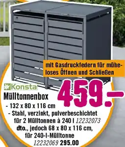 Hornbach Konsta Mülltonnenbox Angebot
