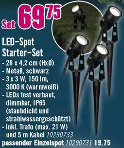 Hornbach LED-Spot Starter-Set Angebot