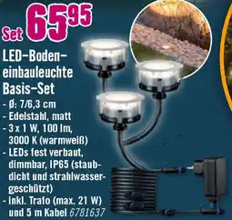 Hornbach LED-Bodeneinbauleuchte Basis-Set Angebot