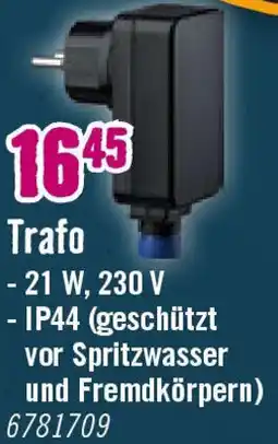 Hornbach Trafo Angebot