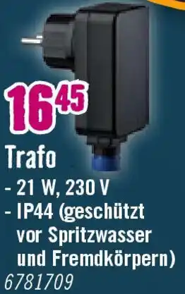 Hornbach Trafo Angebot