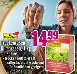 Hornbach FloraSelf Trockenrasen Klimarasen Angebot