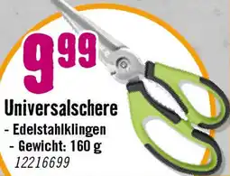 Hornbach for_q Universalschere Angebot