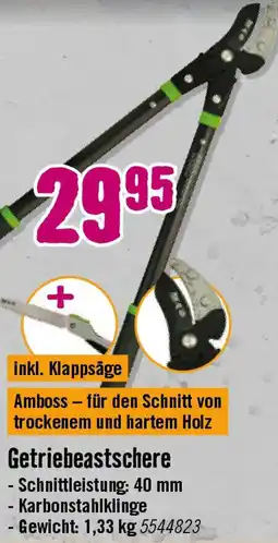 Hornbach for_q Getriebeastschere Angebot