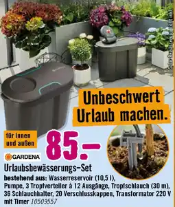 Hornbach GARDENA Urlaubsbewässerungs-Set Angebot
