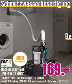 Hornbach for_q Hochwasser-Set ,,FQ-SW 16.000" Angebot