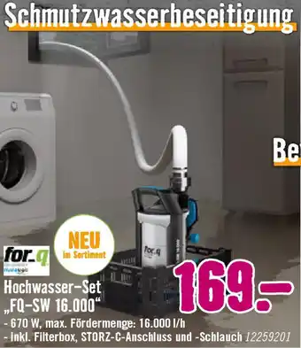 Hornbach for_q Hochwasser-Set ,,FQ-SW 16.000" Angebot