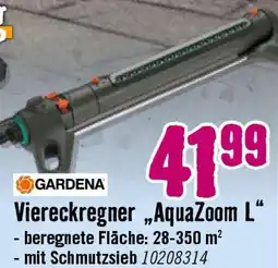 Hornbach GARDENA Viereckregner „AquaZoom L“ Angebot
