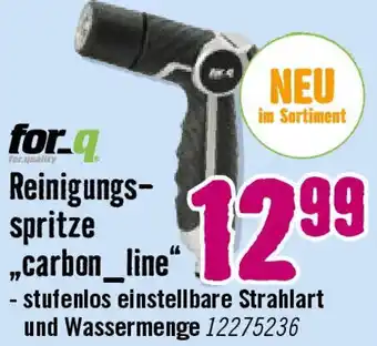 Hornbach for_q Reinigungsspritze „carbon_line" Angebot
