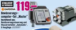 Hornbach GARDENA Bewässerungscomputer-Set „Master“ Angebot
