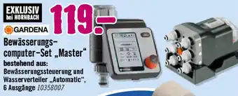 Hornbach GARDENA Bewässerungscomputer-Set „Master“ Angebot