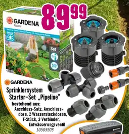 Hornbach GARDENA Sprinklersystem Starter-Set „Pipeline" Angebot