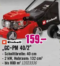 Hornbach Einhell Benzin-Rasenmäher ,,GC-PM 40/2" Angebot