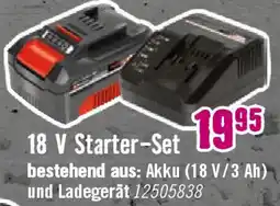 Hornbach Einhell 18 V Starter-Set Angebot