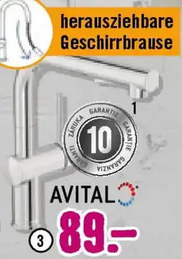 Hornbach AVITAL Küchenarmatur ,,Sitka" Angebot