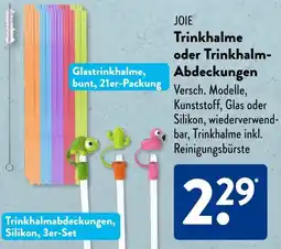 Aldi Süd JOIE Trinkhalme oder Trinkhalm Abdeckungen Angebot